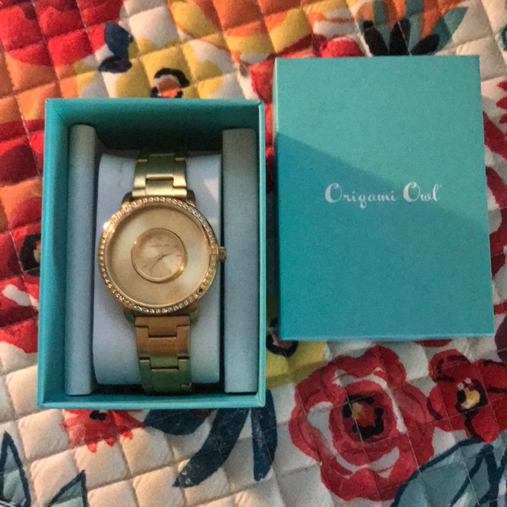 Origami Owl Hold Signature Locket Watch